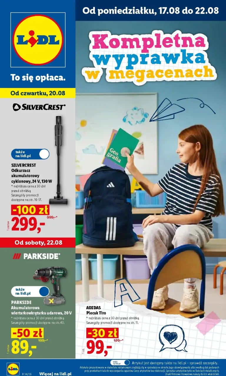 Lidl Polsko leták od 17.08.2026
