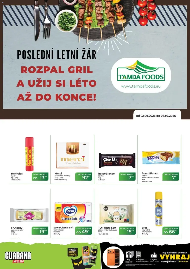 Tamda Foods leták od 02.09.2026