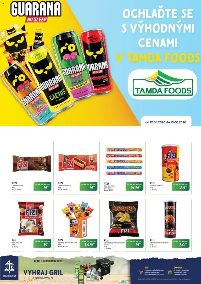 Tamda Foods leták od 12.08.2026