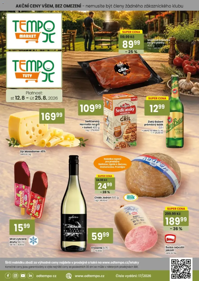 Tempo leták od 12.08.2026