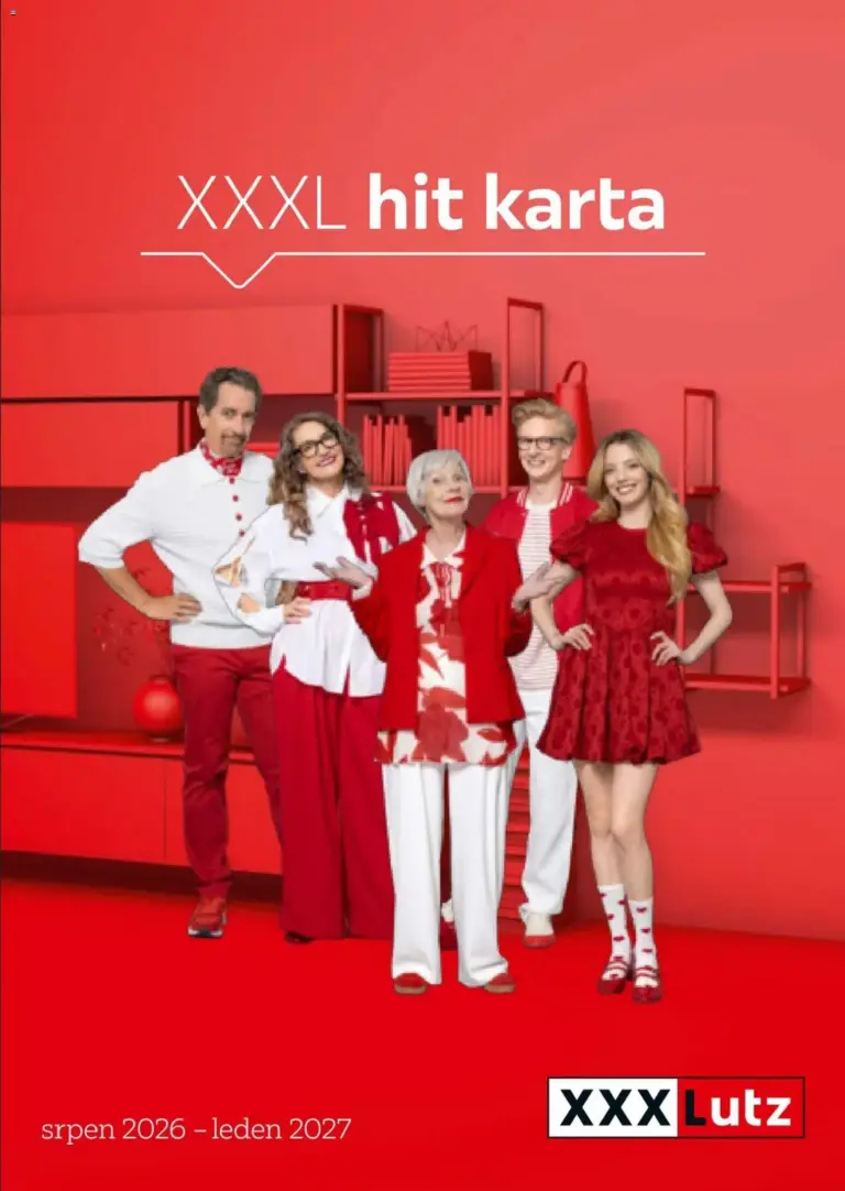XXXLutz leták od 01.08.2026