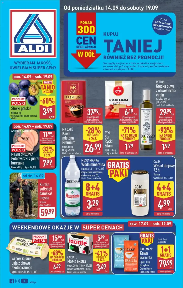 Aldi Polsko leták od 14.09.2026
