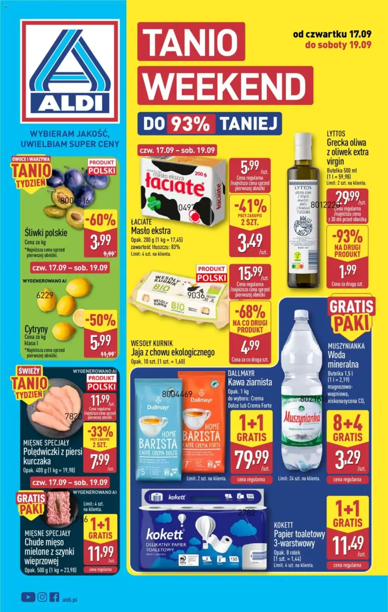 Aldi Polsko leták od 17.09.2026
