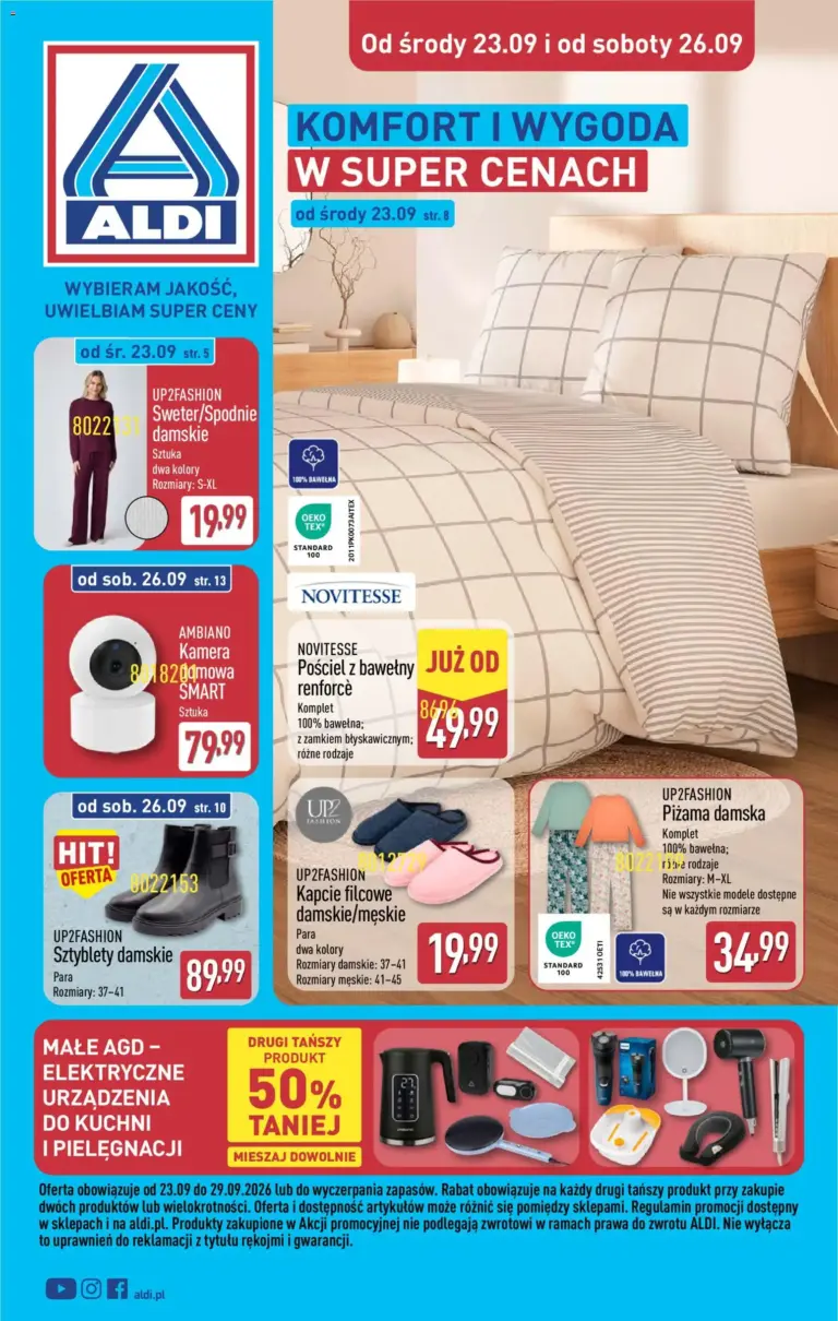Aldi Polsko leták od 23.09.2026