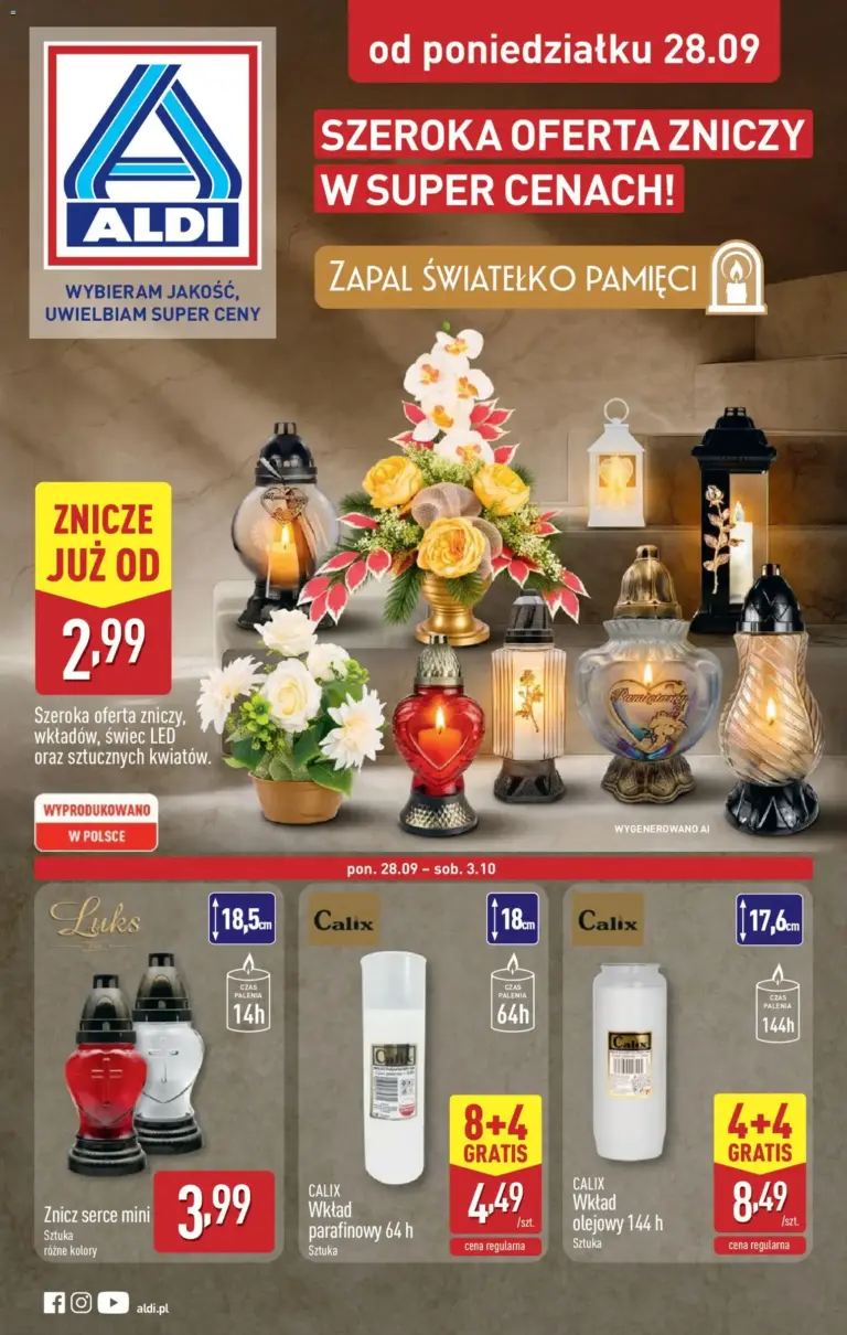 Aldi Polsko leták od 28.09.2026