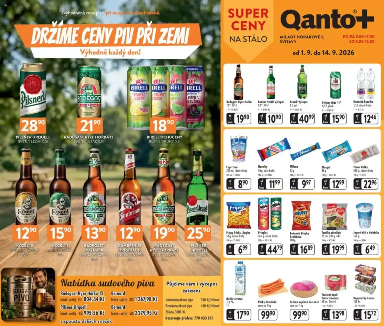 Astur & Qanto leták od 01.09.2026