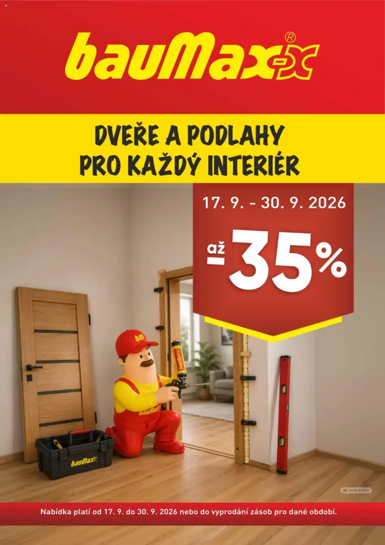BAUMAX leták od 17.09.2026