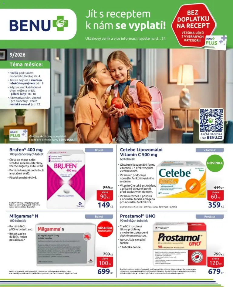 Benu leták od 01.09.2026