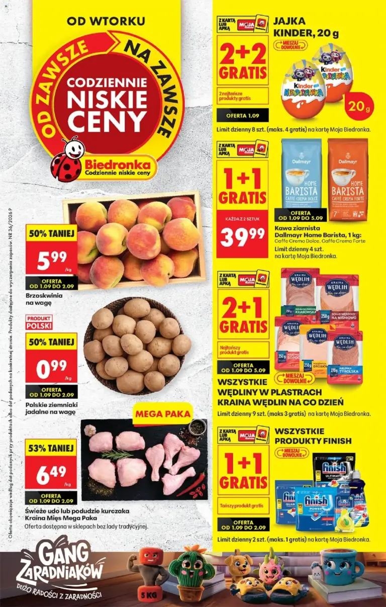 Biedronka Polsko leták od 01.09.2026
