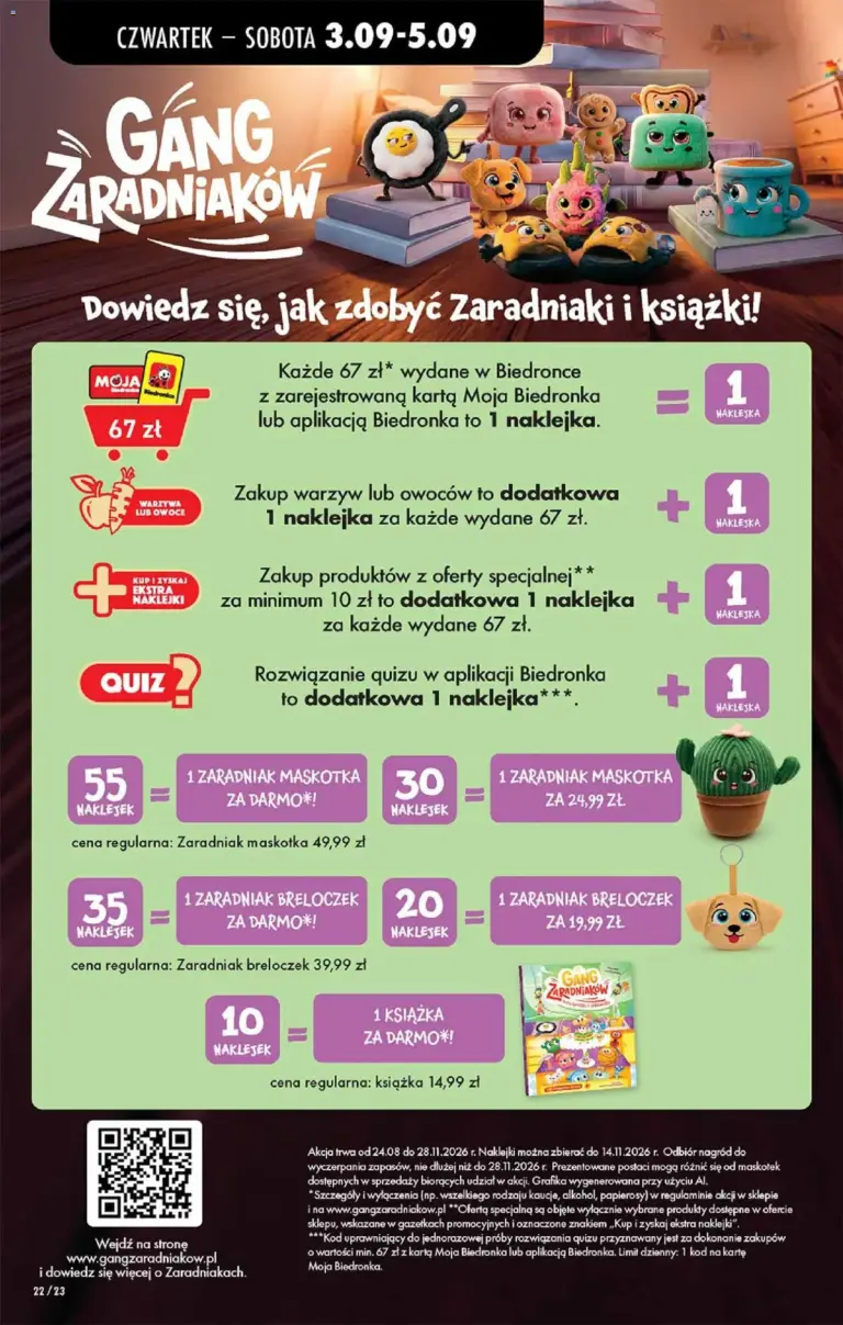 Biedronka Polsko leták od 03.09.2026