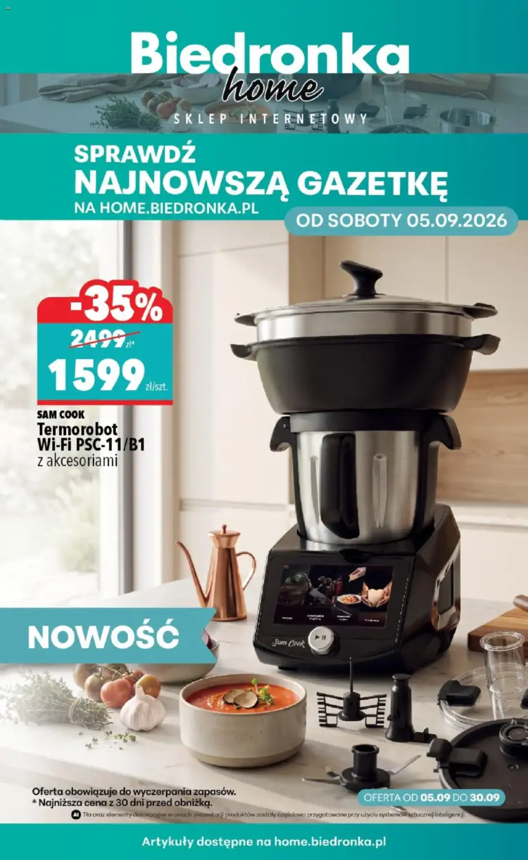 Biedronka Polsko leták od 05.09.2026