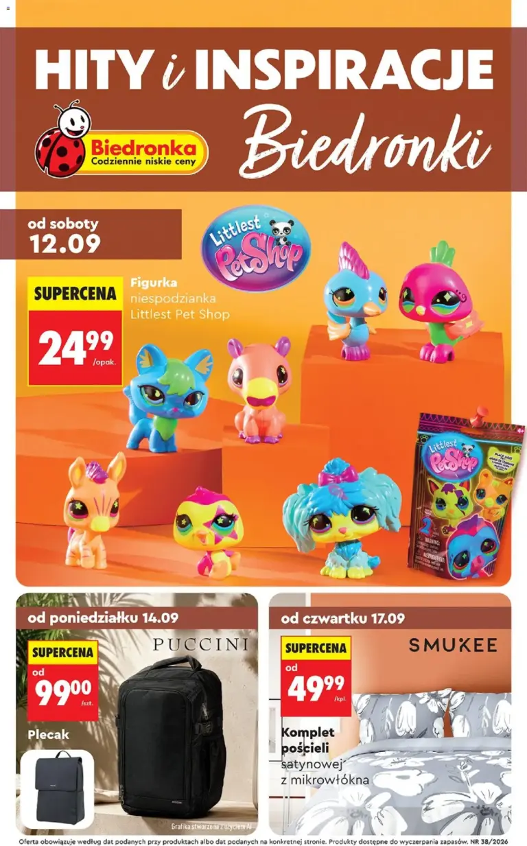 Biedronka Polsko leták od 12.09.2026