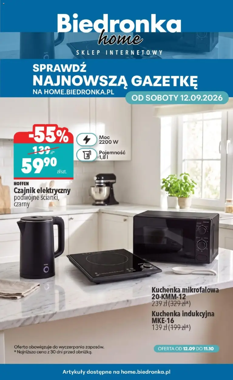 Biedronka Polsko leták od 12.09.2026