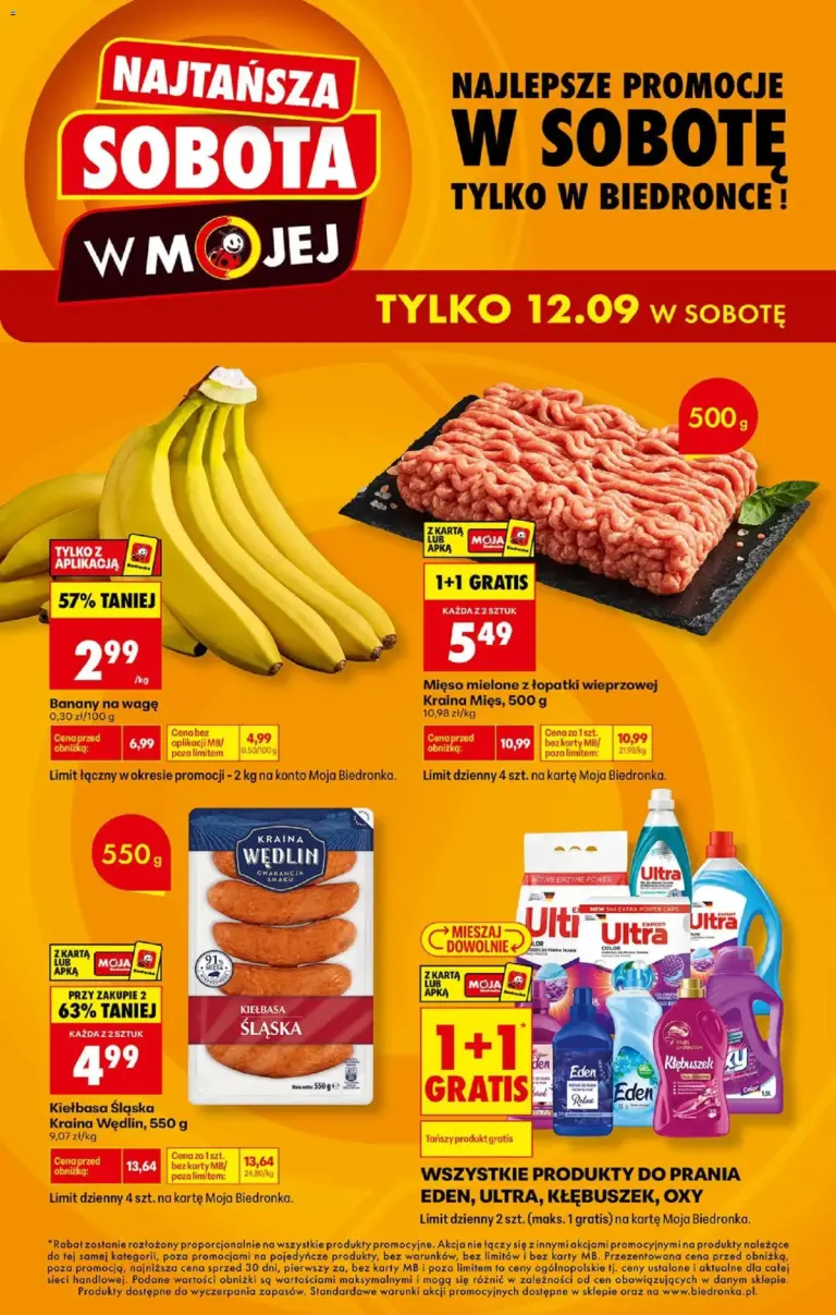 Biedronka Polsko leták od 12.09.2026