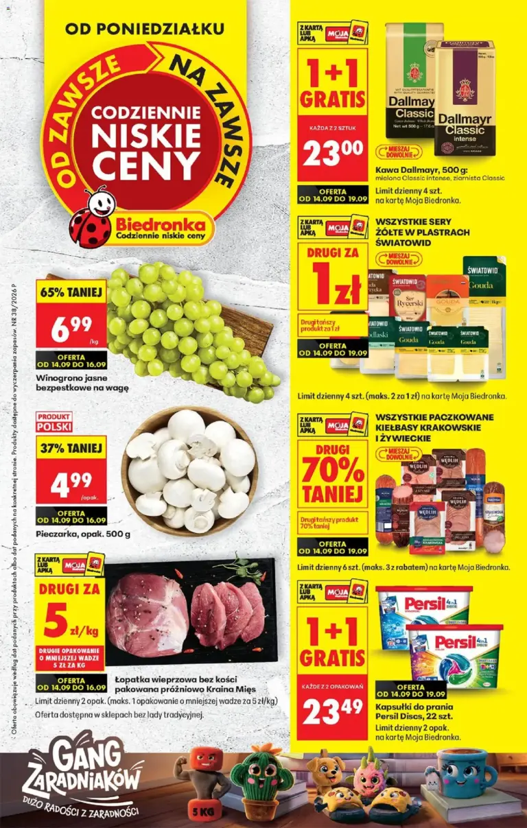 Biedronka Polsko leták od 14.09.2026