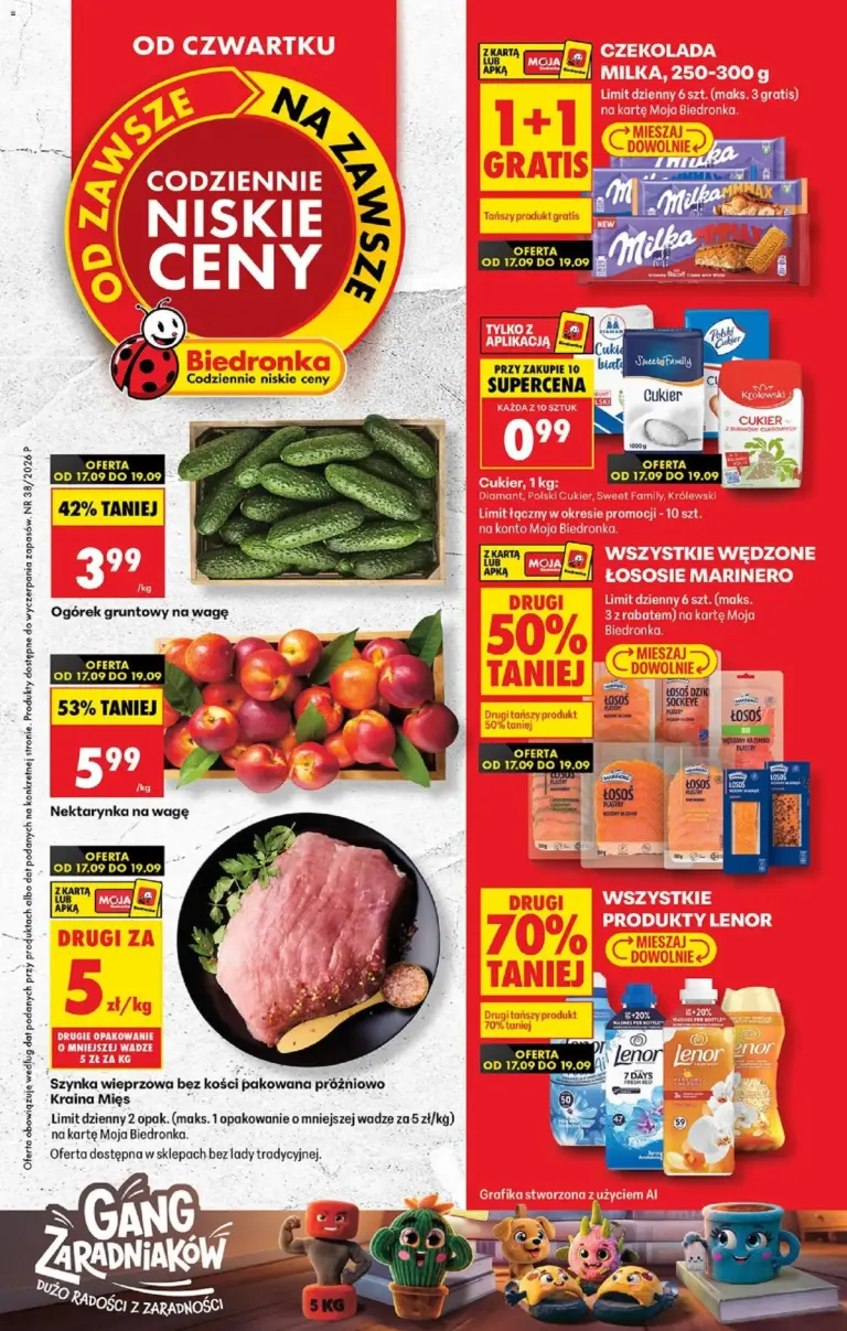 Biedronka Polsko leták od 17.09.2026
