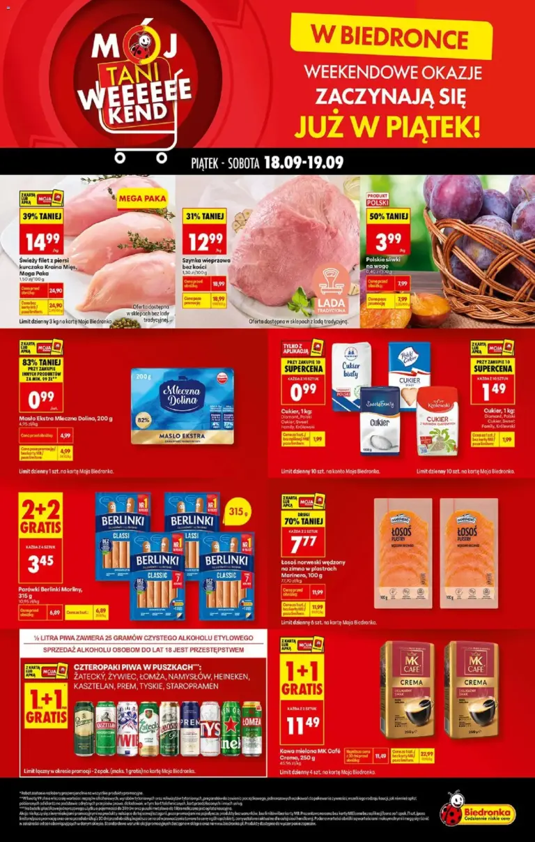 Biedronka Polsko leták od 18.09.2026