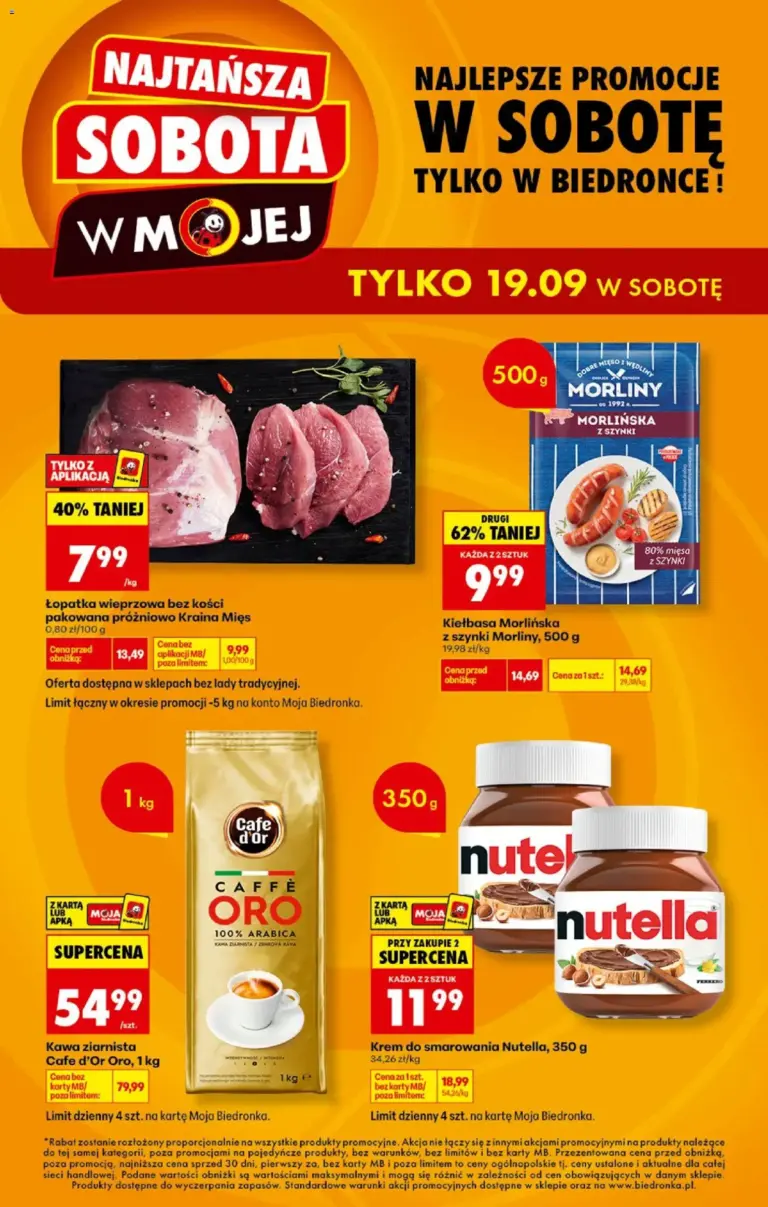 Biedronka Polsko leták od 19.09.2026