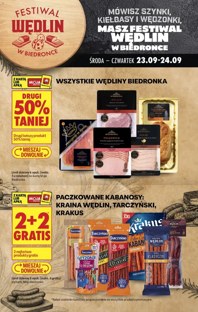 Biedronka Polsko leták od 23.09.2026