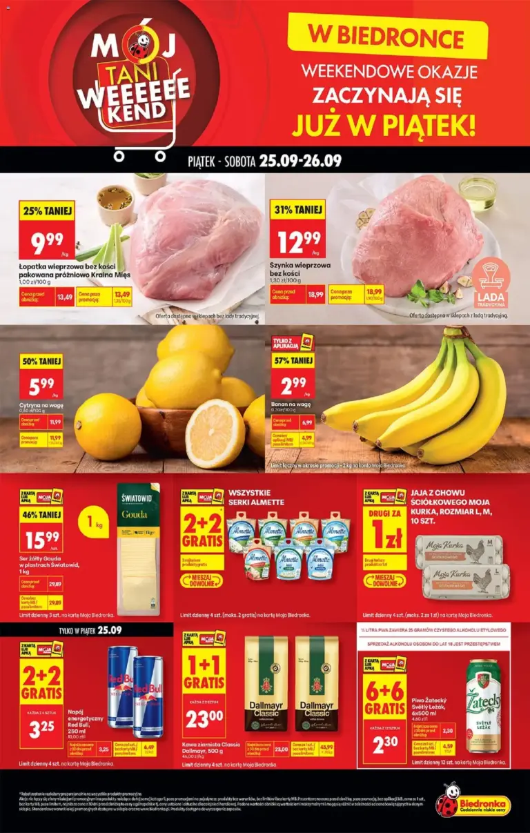 Biedronka Polsko leták od 25.09.2026