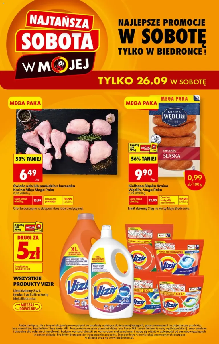 Biedronka Polsko leták od 26.09.2026