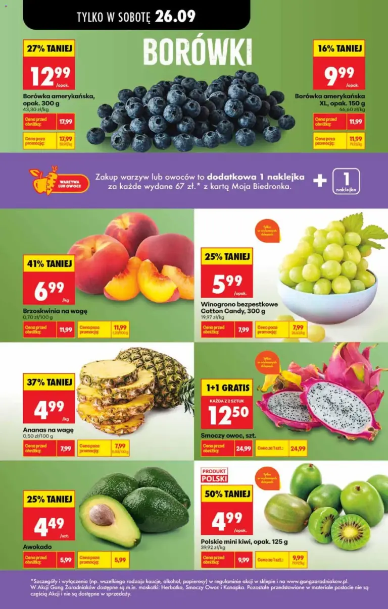 Biedronka Polsko leták od 26.09.2026