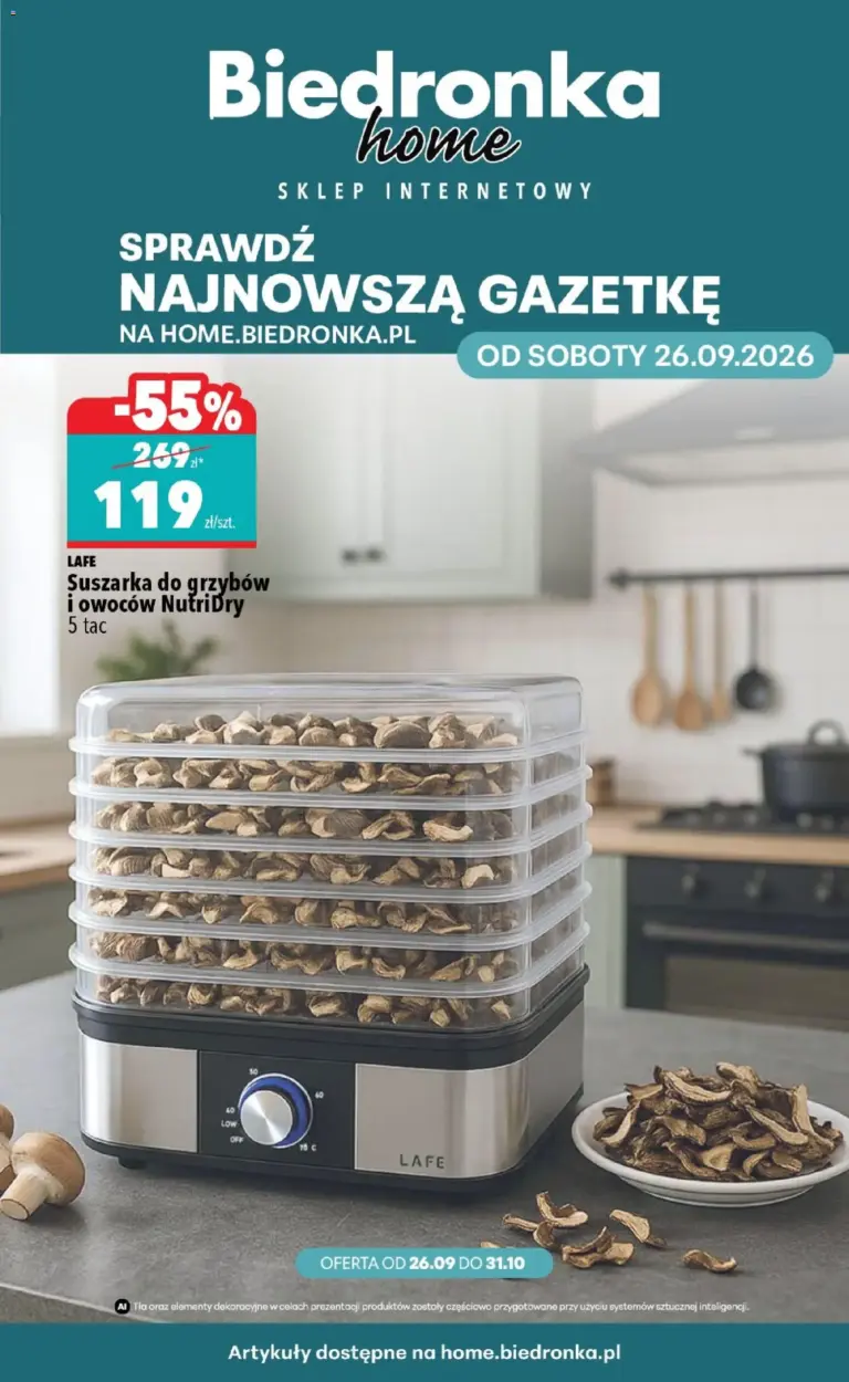 Biedronka Polsko leták od 26.09.2026