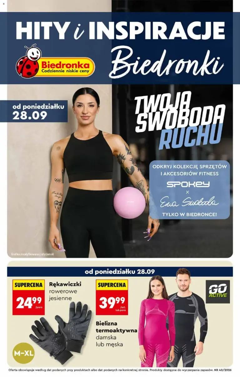 Biedronka Polsko leták od 28.09.2026