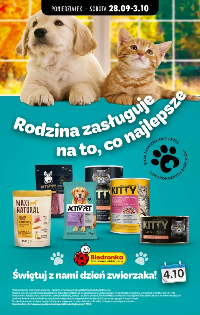 Biedronka Polsko leták od 28.09.2026