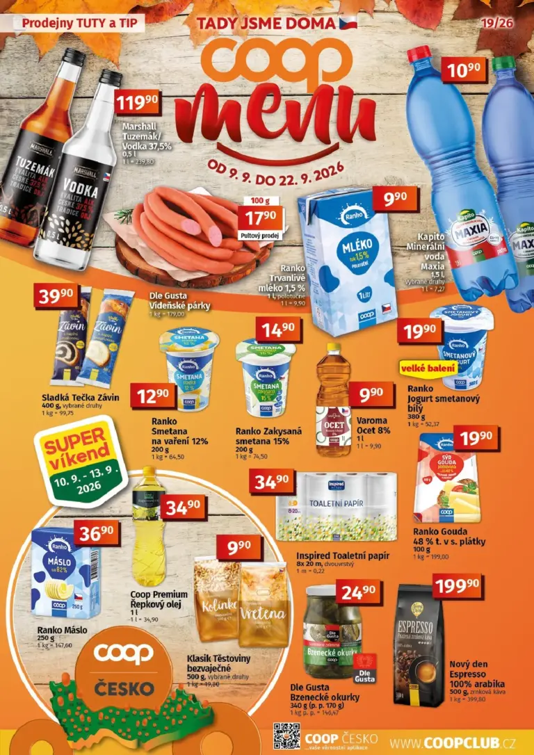Coop leták od 09.09.2026