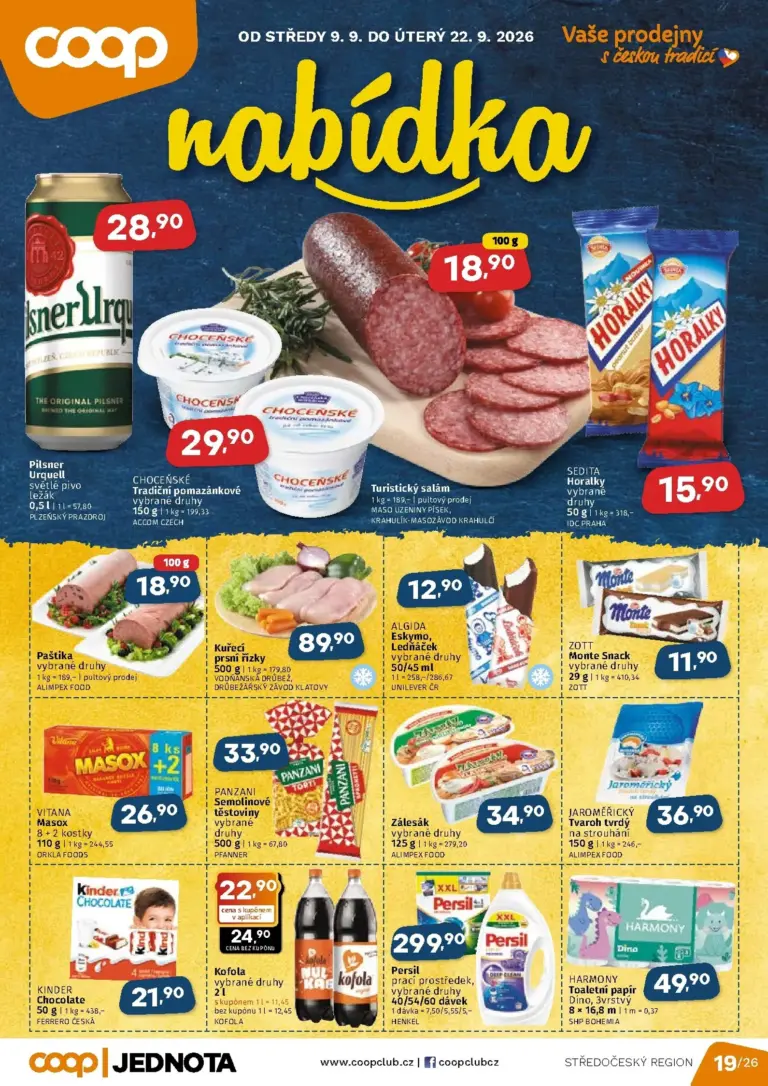 Coop leták od 09.09.2026