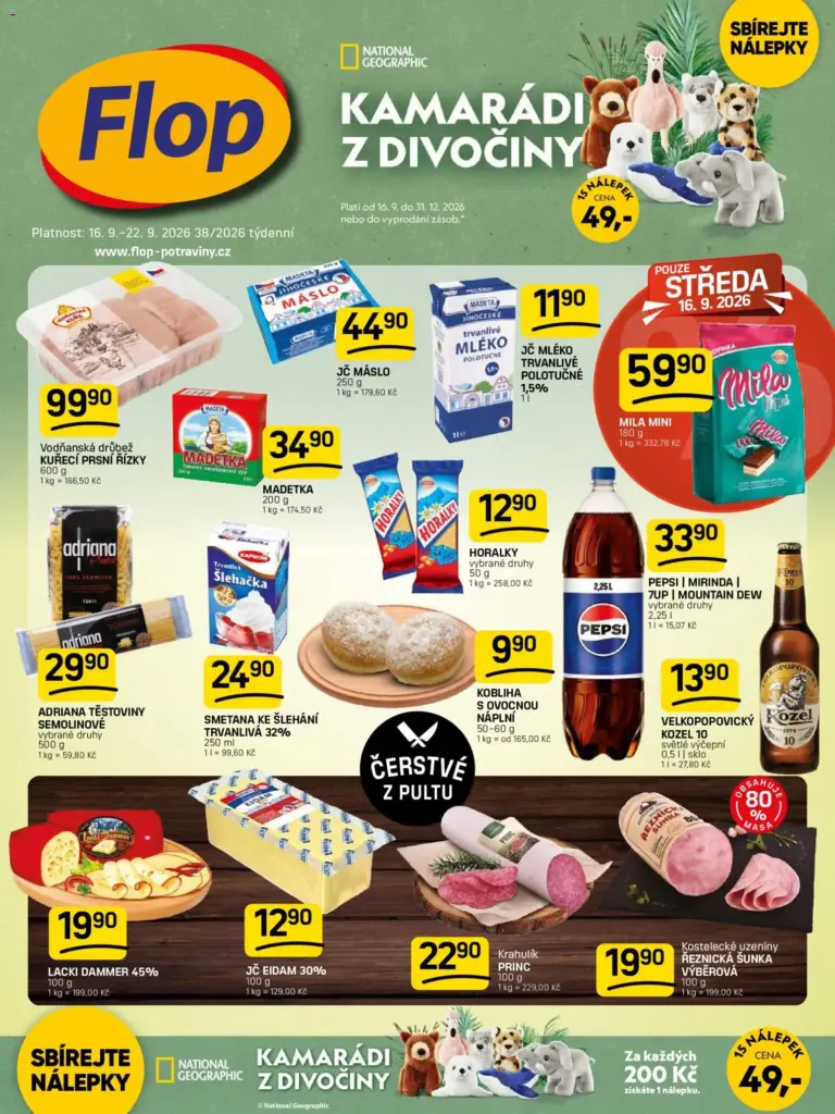 Flop leták od 16.09.2026