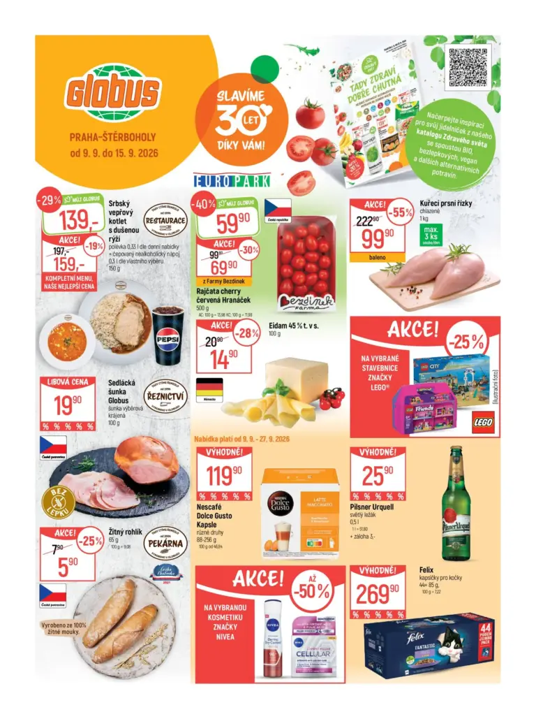 Globus leták od 09.09.2026