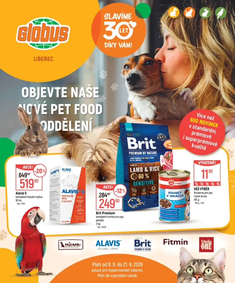 Globus leták od 09.09.2026