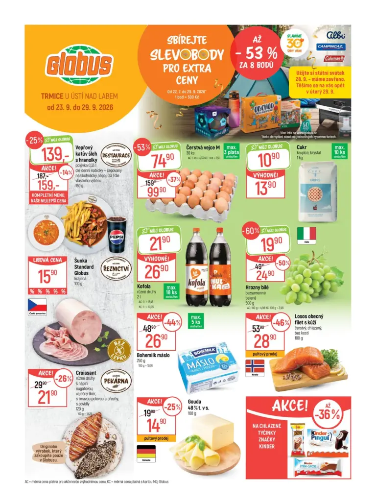 Globus leták od 23.09.2026