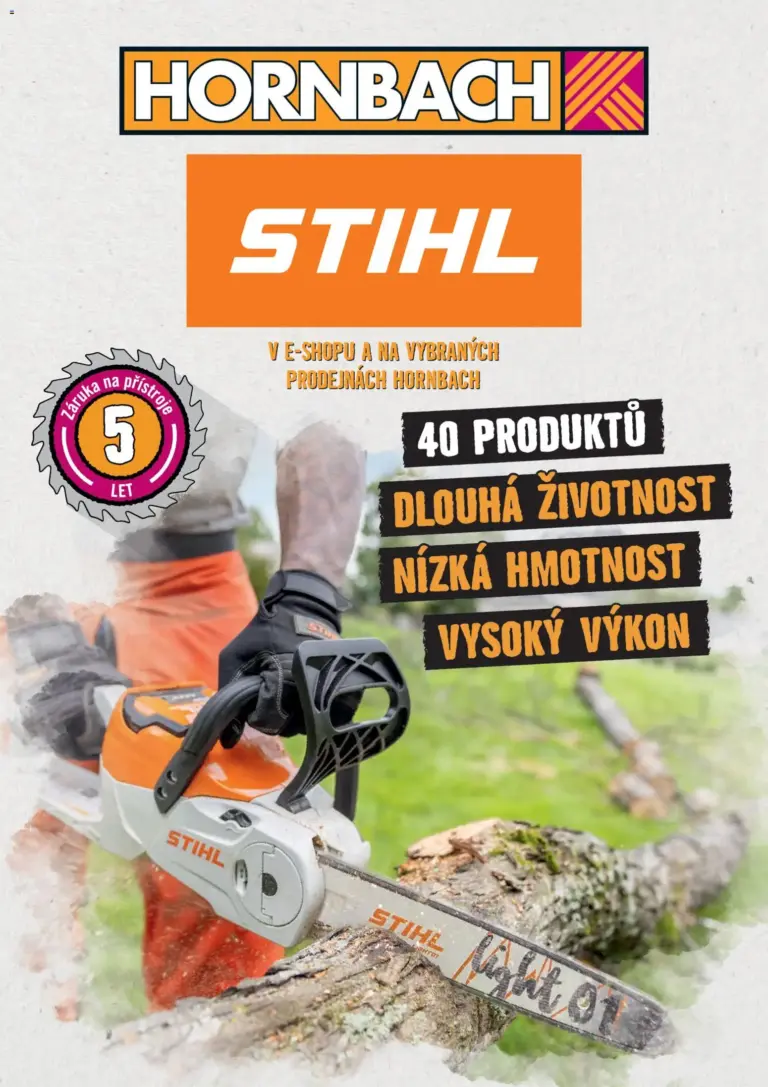 HORNBACH leták od 02.09.2026