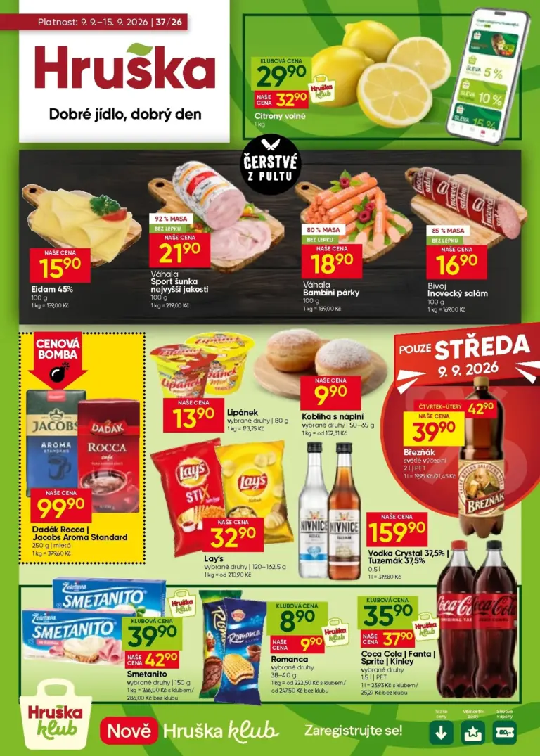 Hruška leták od 09.09.2026