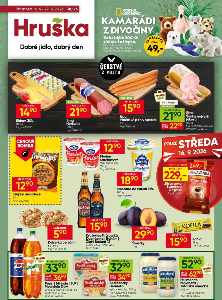 Hruška leták od 16.09.2026