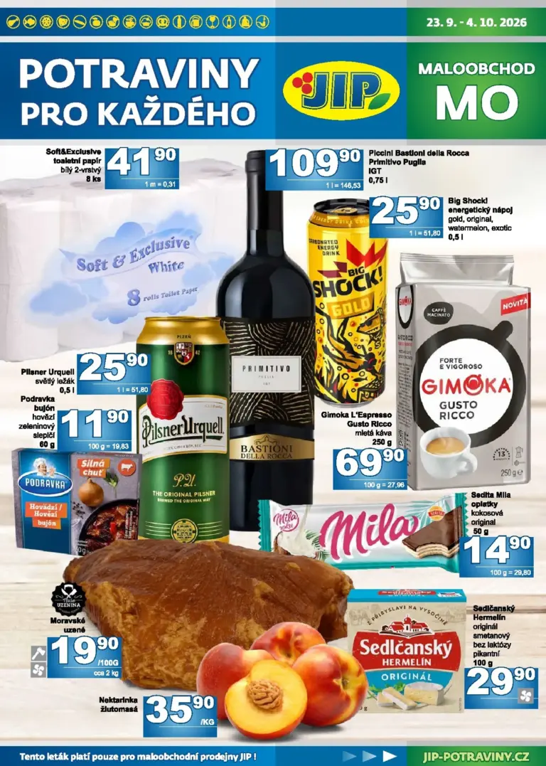 Jip leták od 23.09.2026