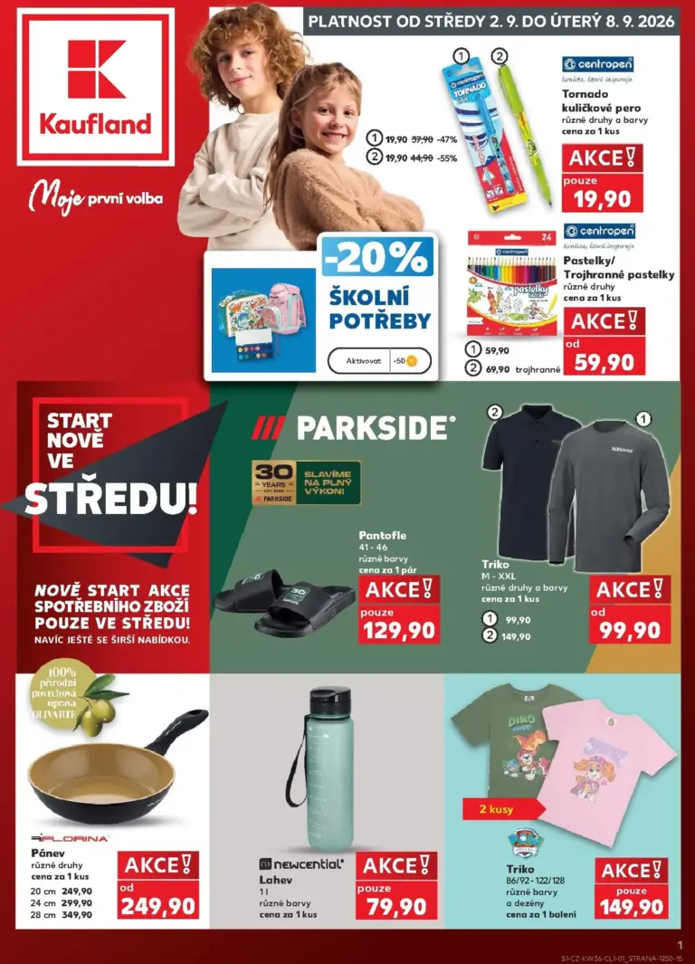 Kaufland leták od 02.09.2026