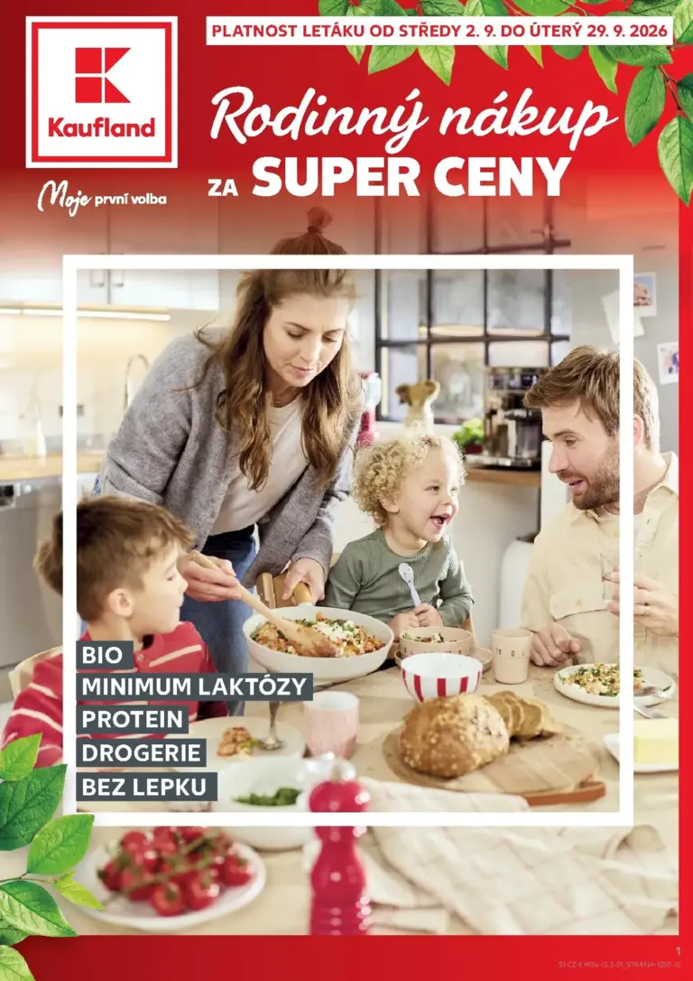 Kaufland leták od 02.09.2026