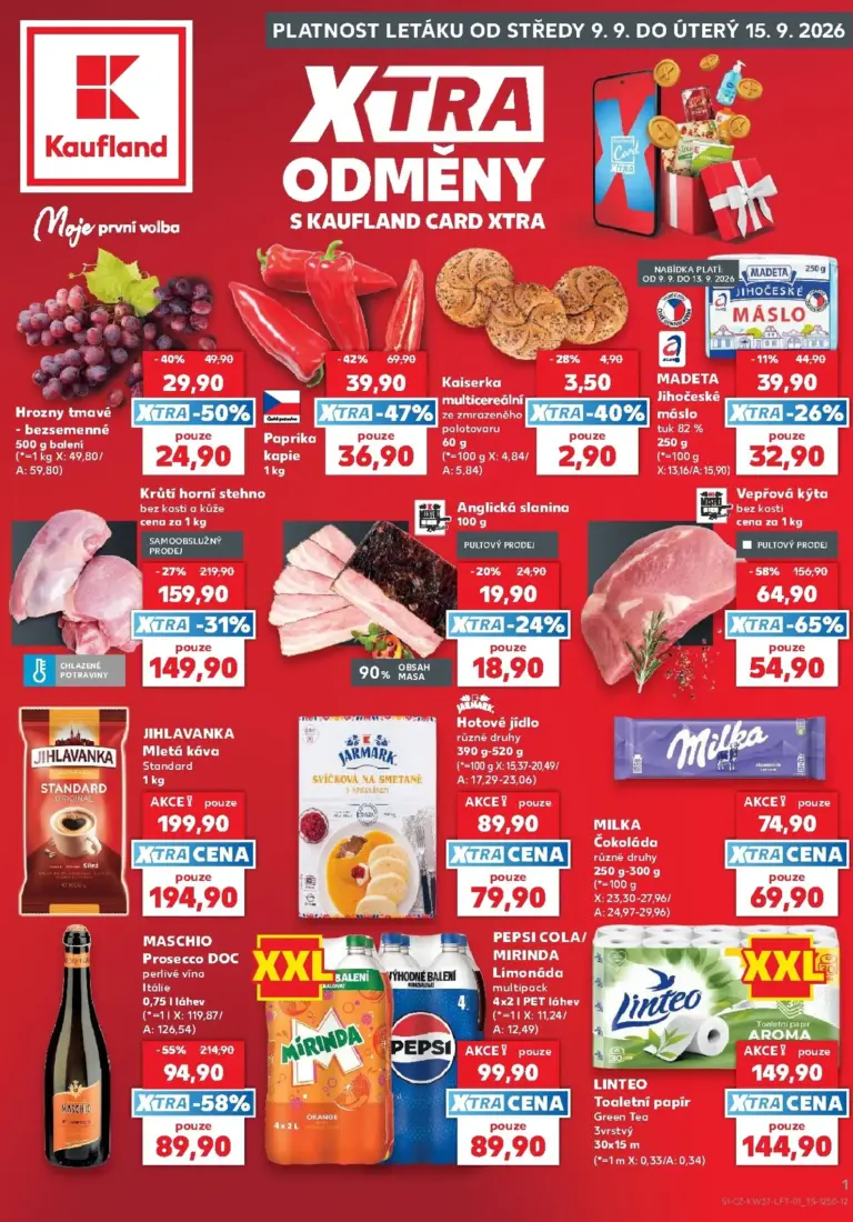 Kaufland leták od 09.09.2026