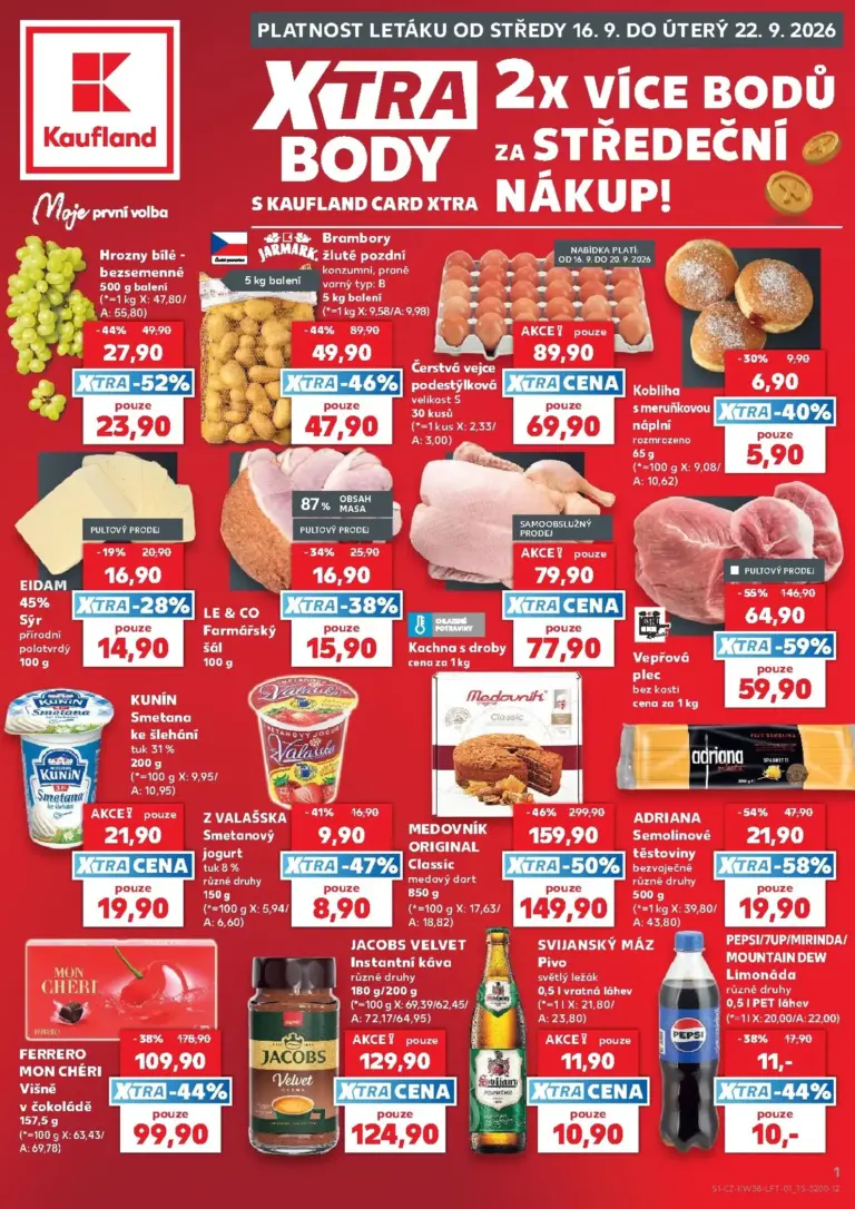 Kaufland leták od 16.09.2026