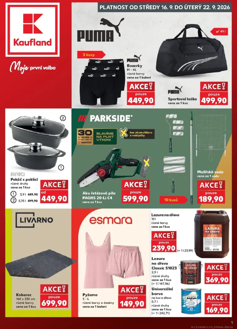 Kaufland leták od 16.09.2026