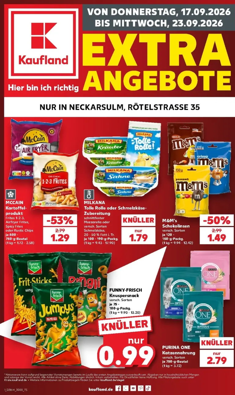 Kaufland Německo leták od 17.09.2026