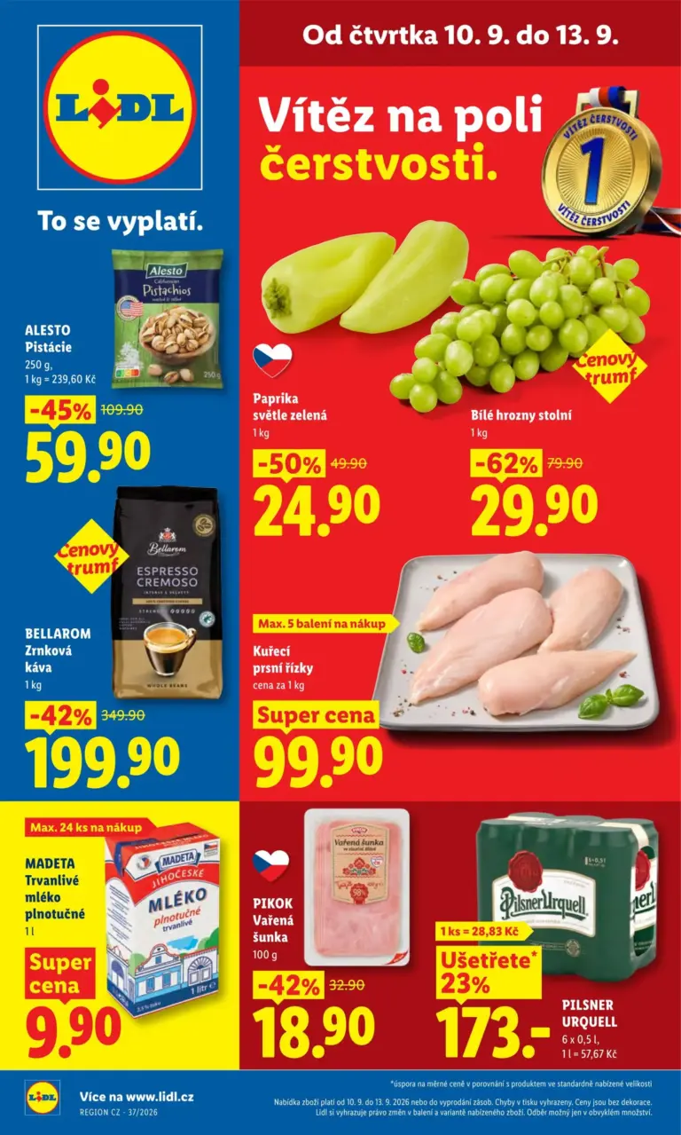 Lidl leták od 10.09.2026