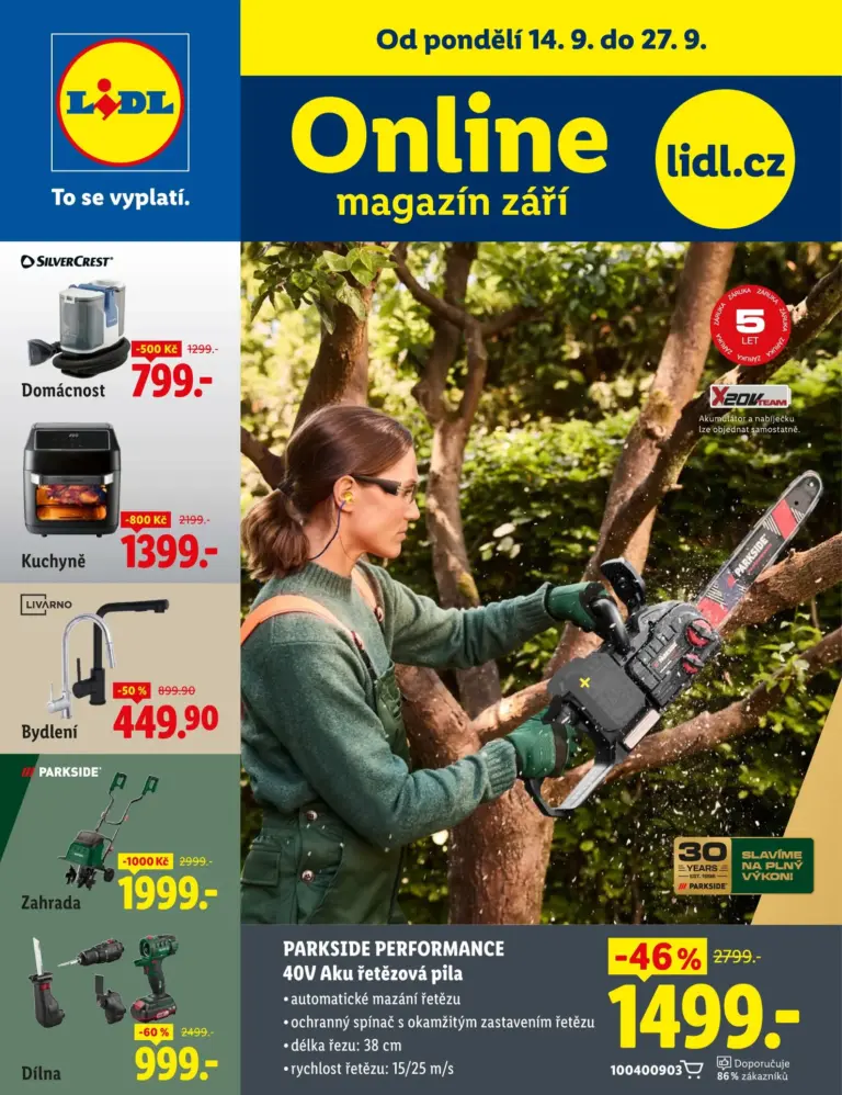 Lidl leták od 14.09.2026