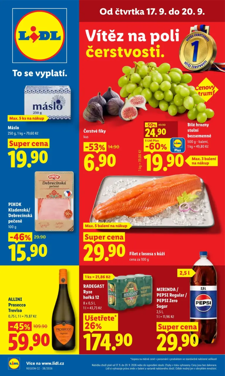 Lidl leták od 17.09.2026