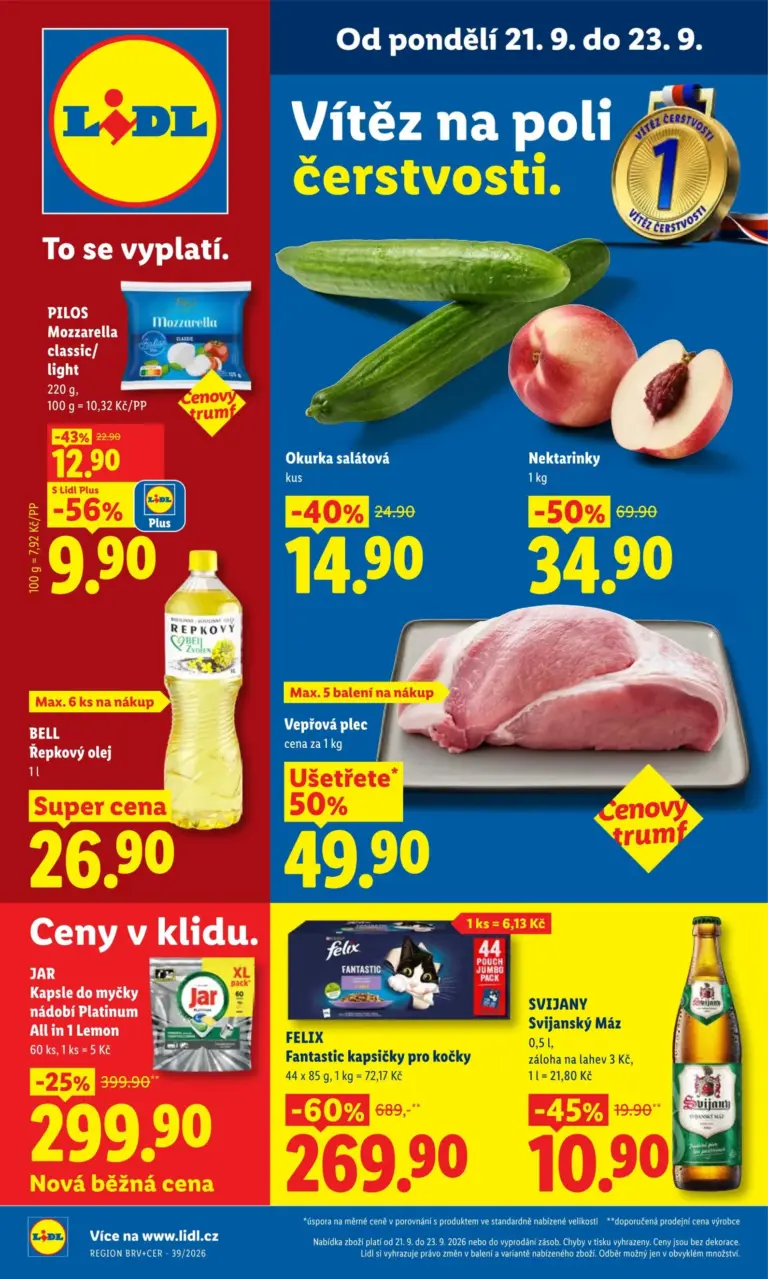 Lidl leták od 21.09.2026