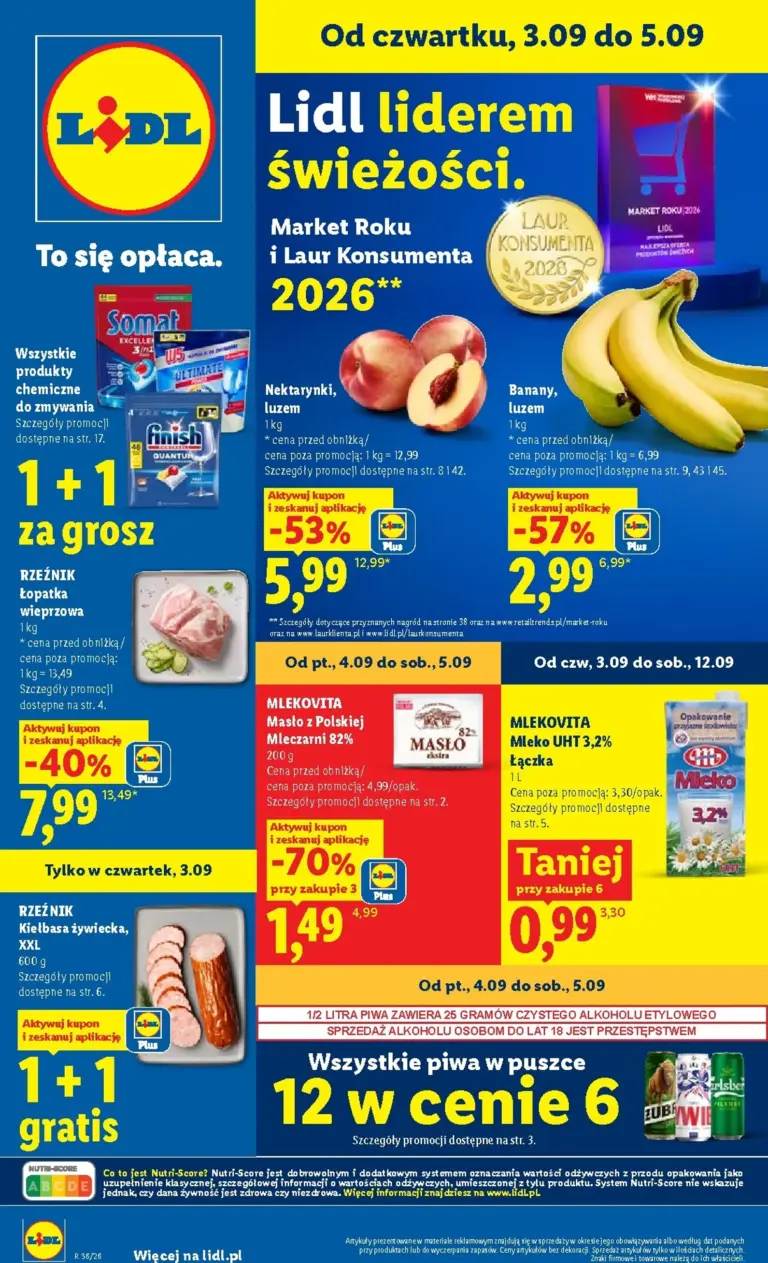 Lidl Polsko leták od 03.09.2026